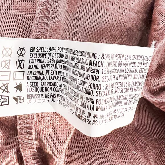 NEW Velvet Burnout Crop Top Womens 1X Plus Size Whimsigoth Romantic Boho Fairy - Picture 7 of 7